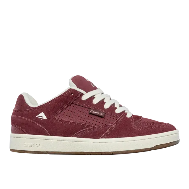 emerica-mute-skateschuh-burgundy image 1