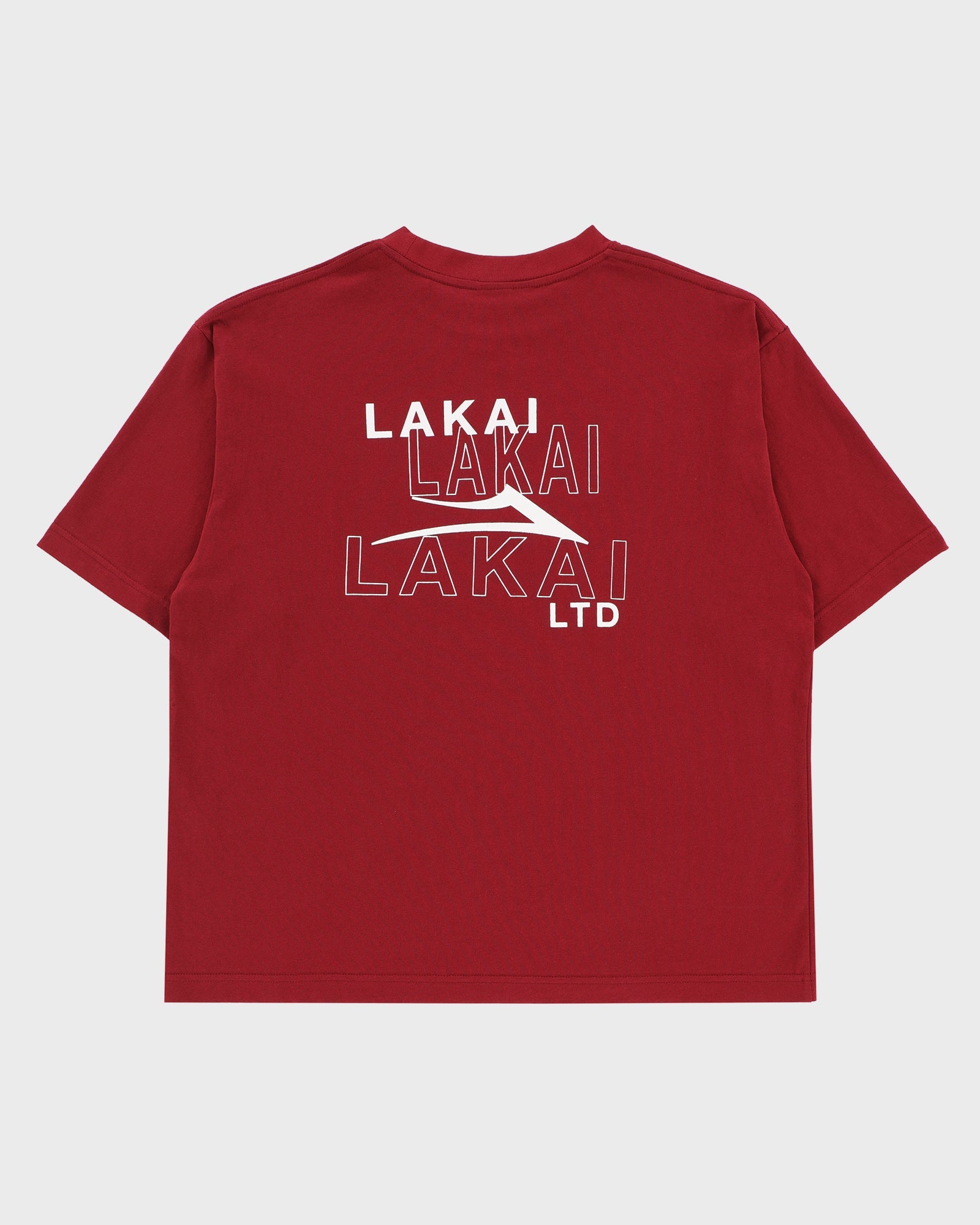 lakai-macbalife-ss-tee-rot-klassisches-t-shirt-aus-der-kollaboration image 2