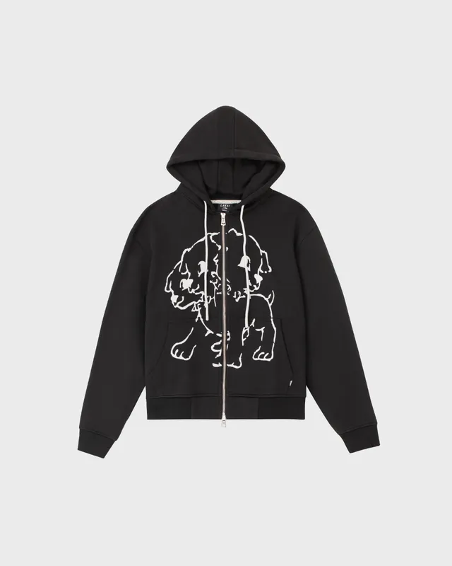 lakai-cerberus-zip-up-hoodie-black-kapuzenjacke image 1