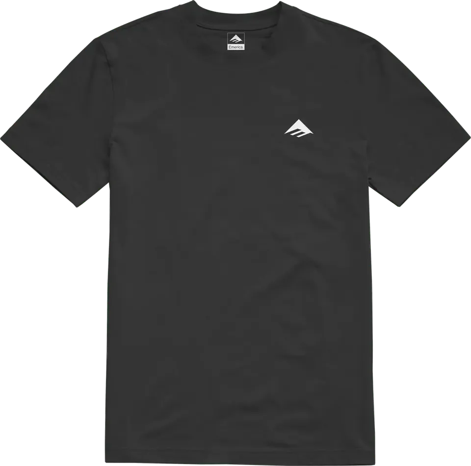 emerica-justified-triangle-tee-t-shirt-schwarz-classic-fit image 1