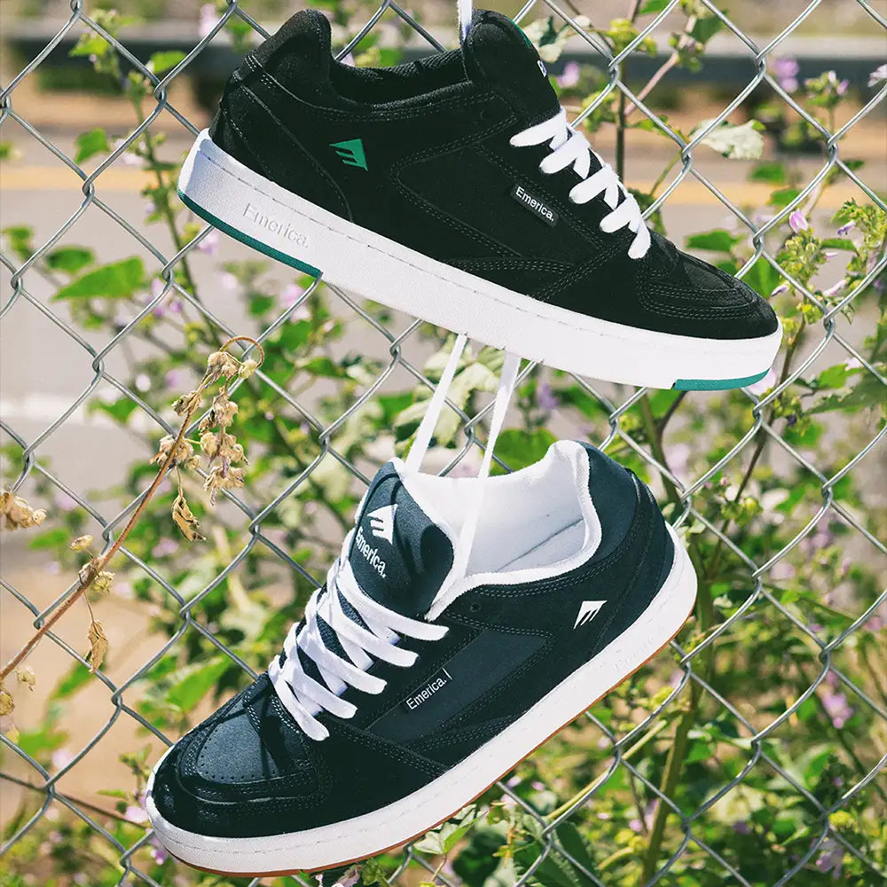 emerica-mute-skateschuh-black-yellow-black image 7
