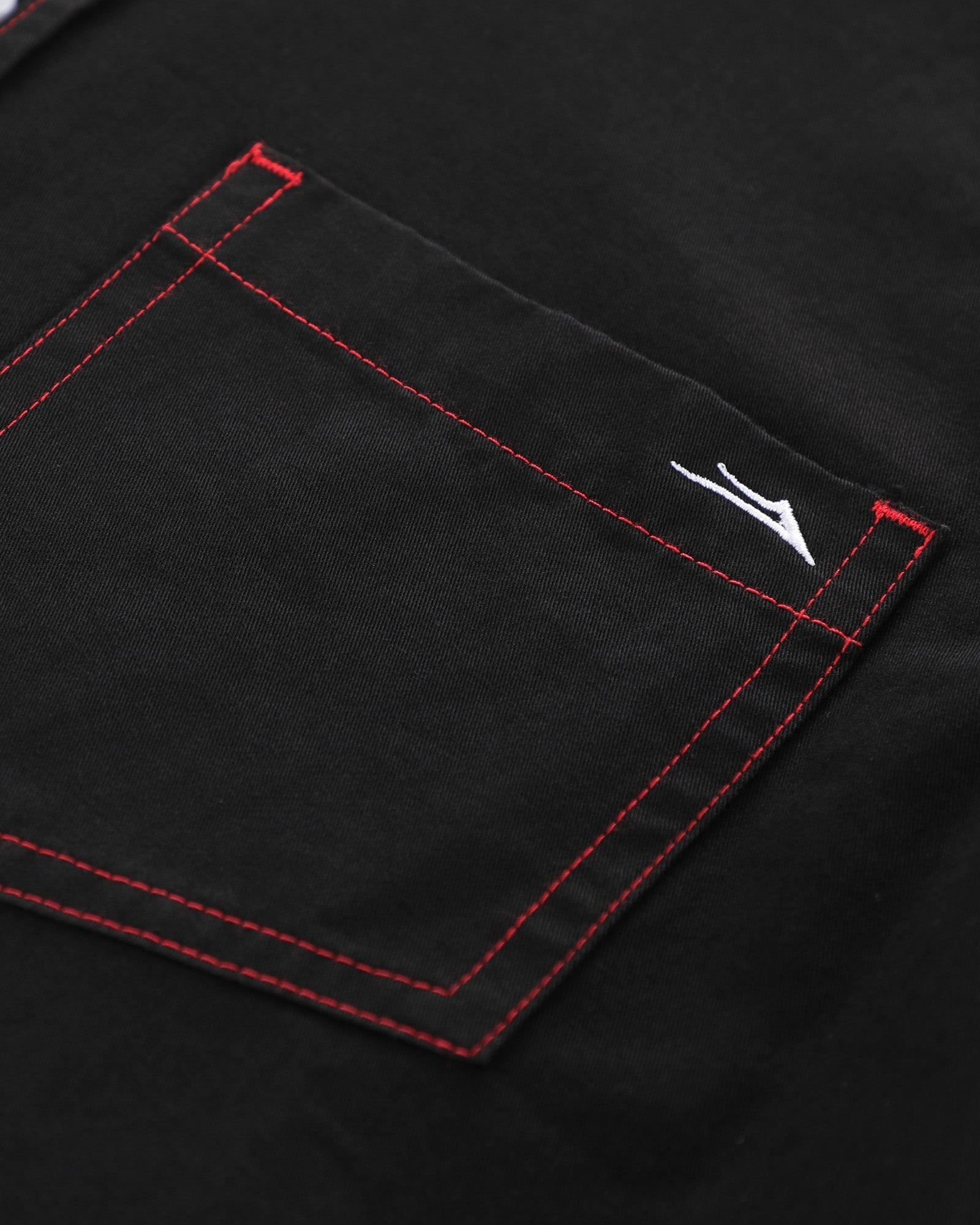 lakai-heavyweight-button-up-shirt-black-hemd image 7