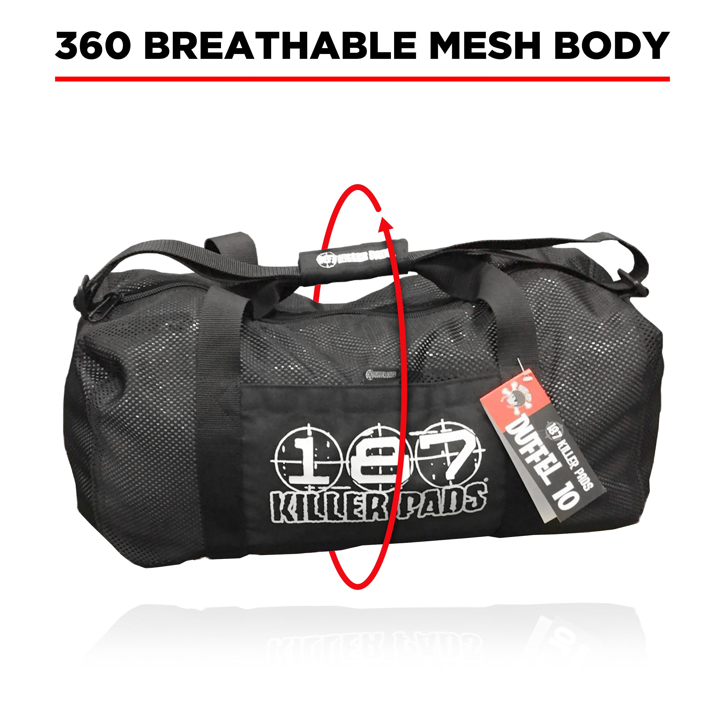 187-killer-pads-mesh-duffel-bag-skate-tasche-mit-board-halterung image 3