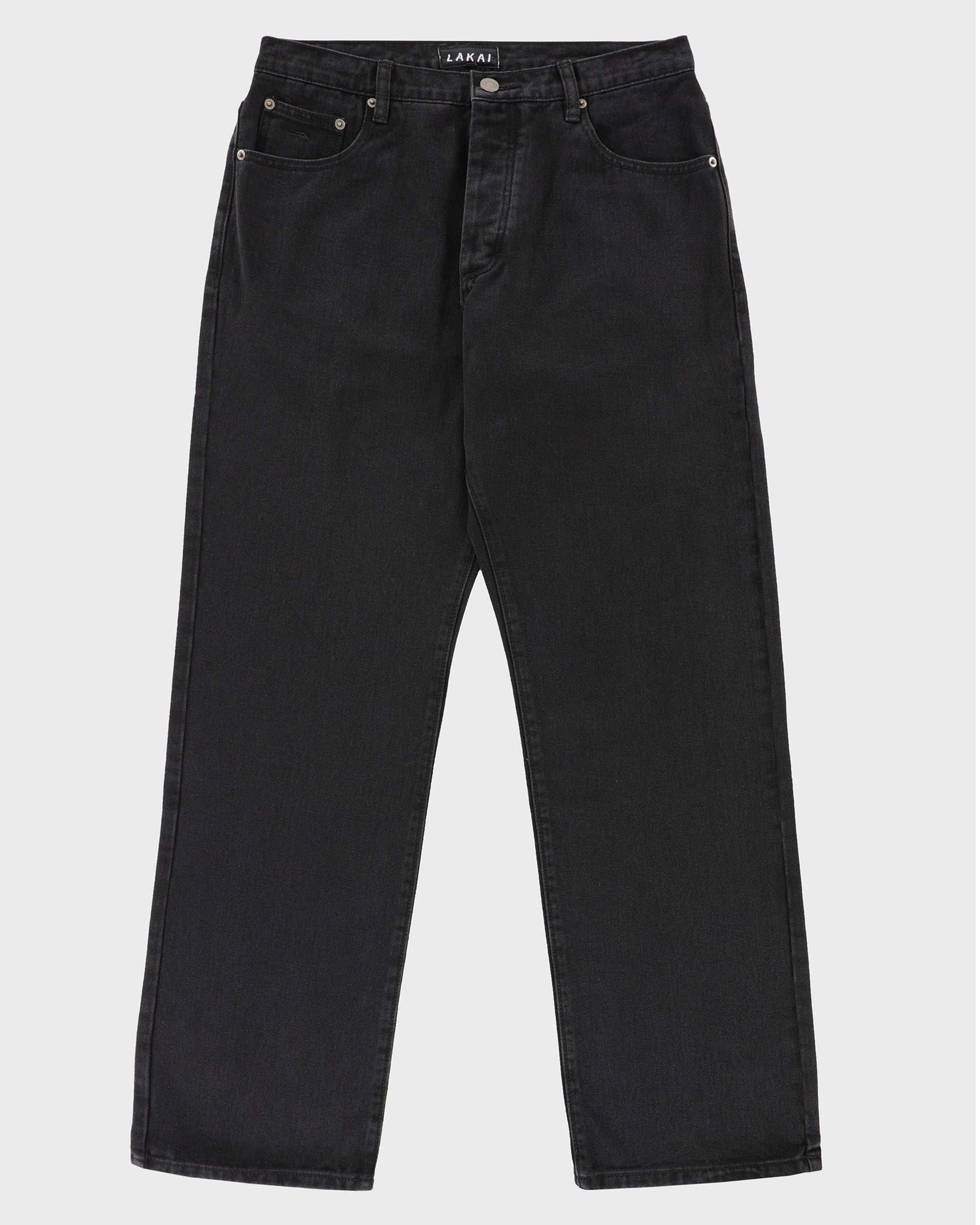 lakai-01-straight-leg-denims-black-skate-jeans image 1