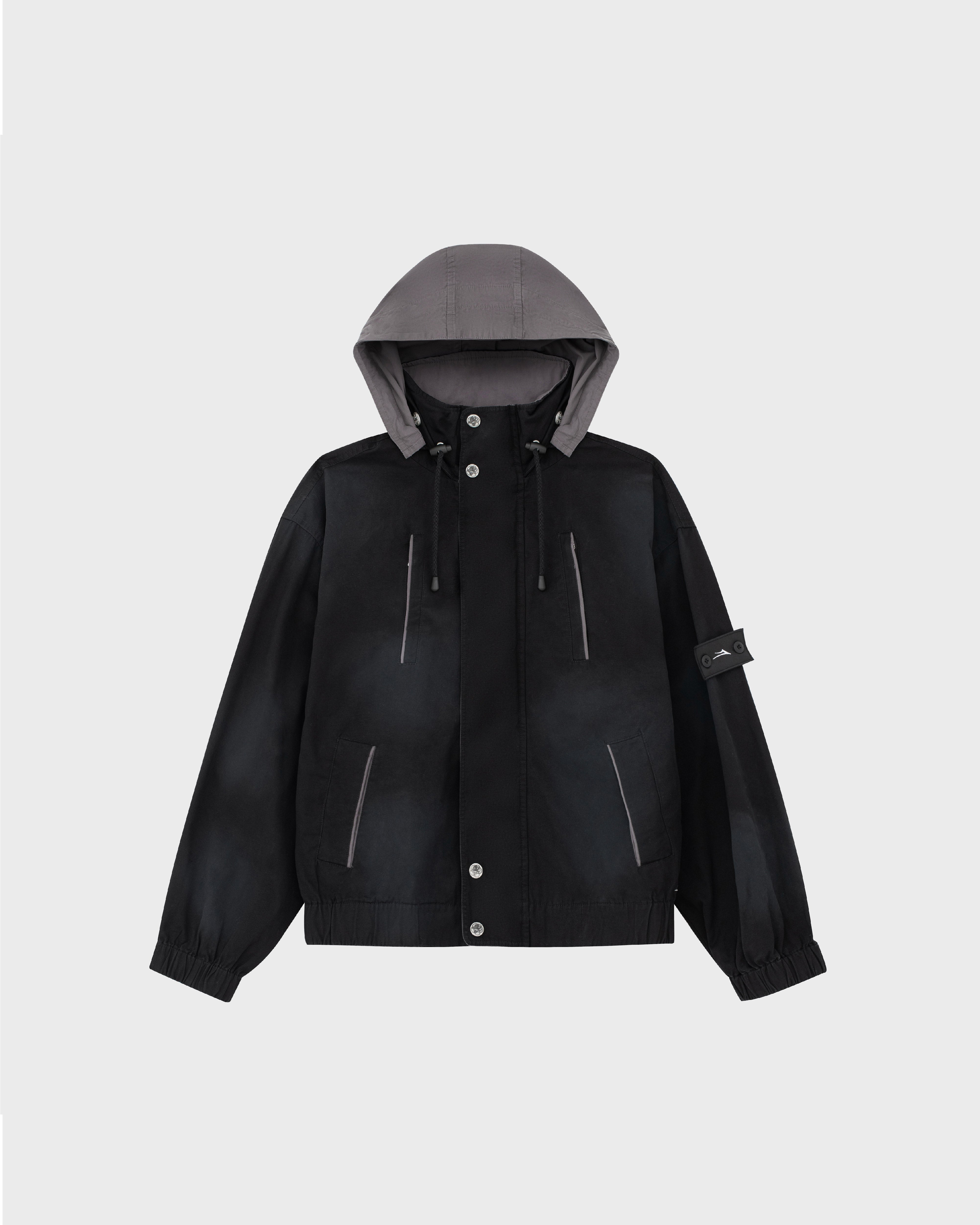 lakai-transit-shell-jacket-black image 3