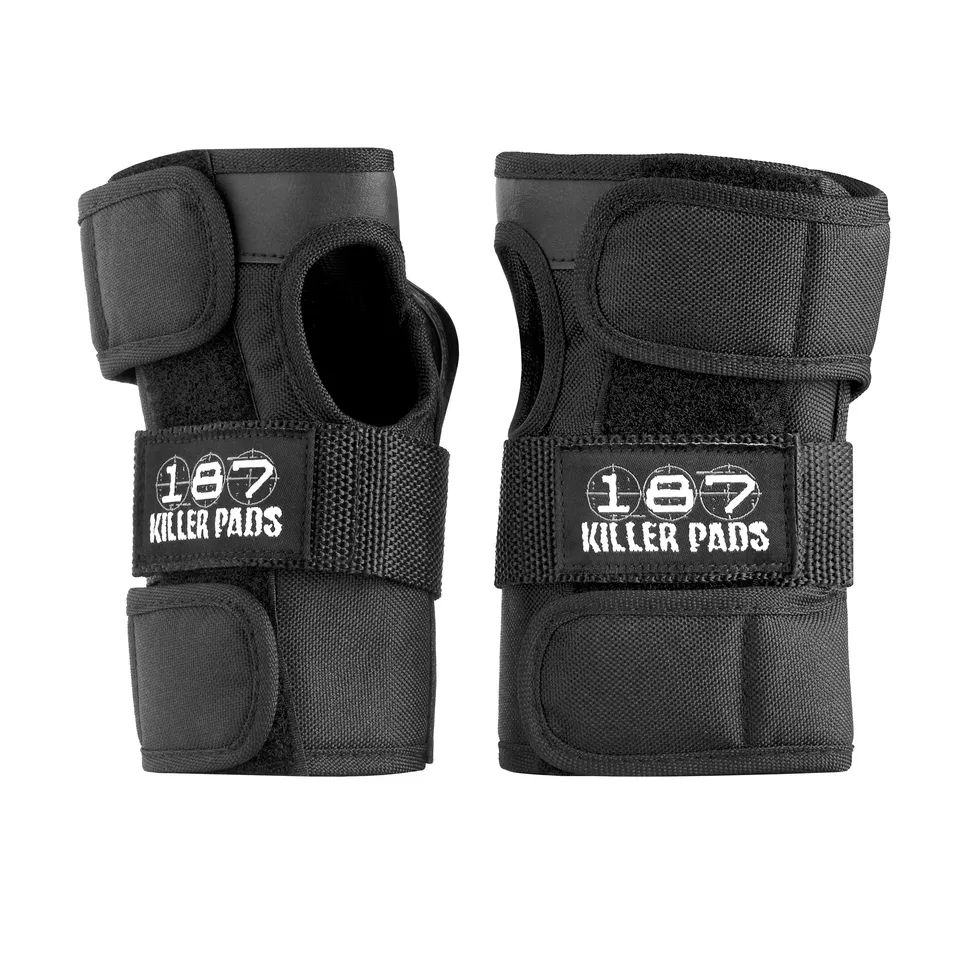 187-killer-pads-wrist-guard-handgelenkschoner-schwarz-mit-verstellbarem-verschlu image 1