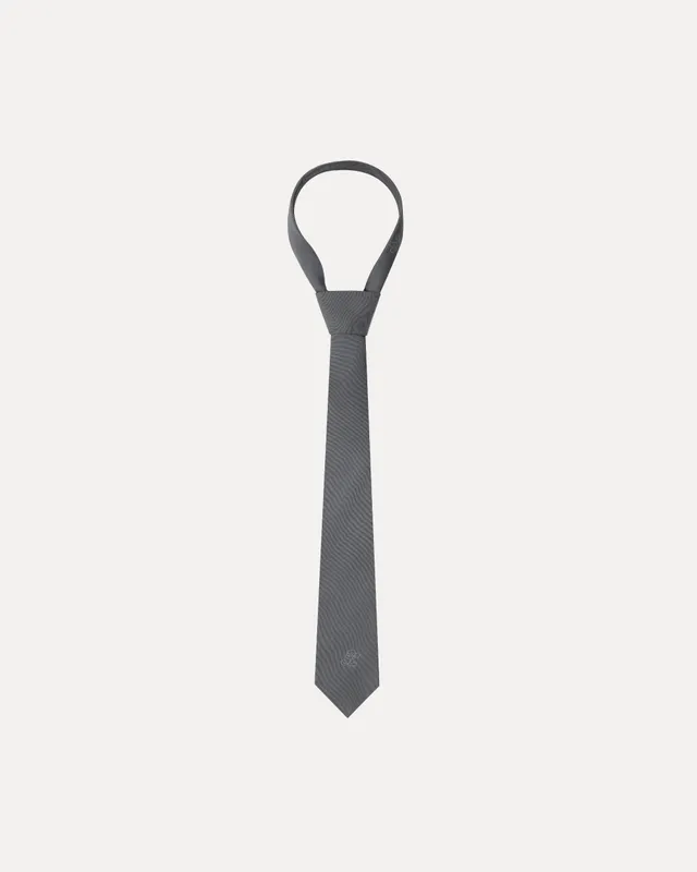 lakai-jacquard-necktie-krawatte-cool-grey image 1