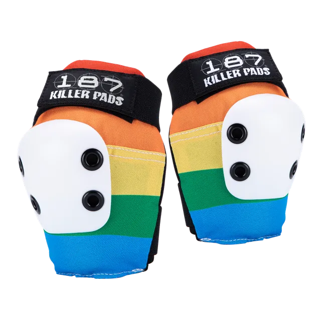 187-killer-pads-slim-ellbogenschoner-rainbow image 1