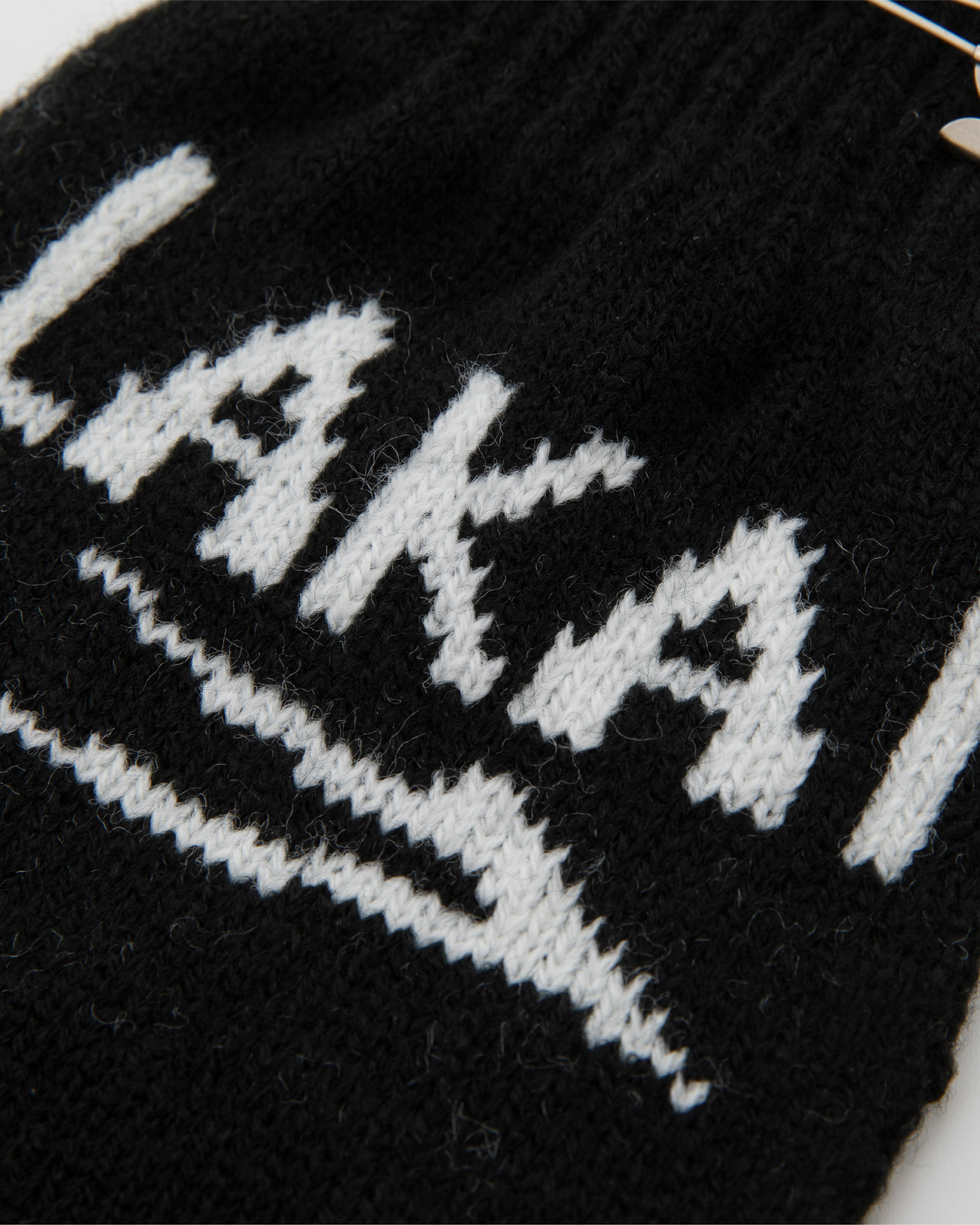 lakai-fingerless-jacquard-gloves-black-handschuhe image 3