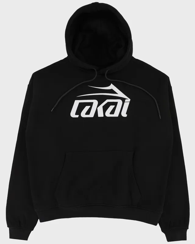lakai-logo-pullover-hoodie-schwarz image 1
