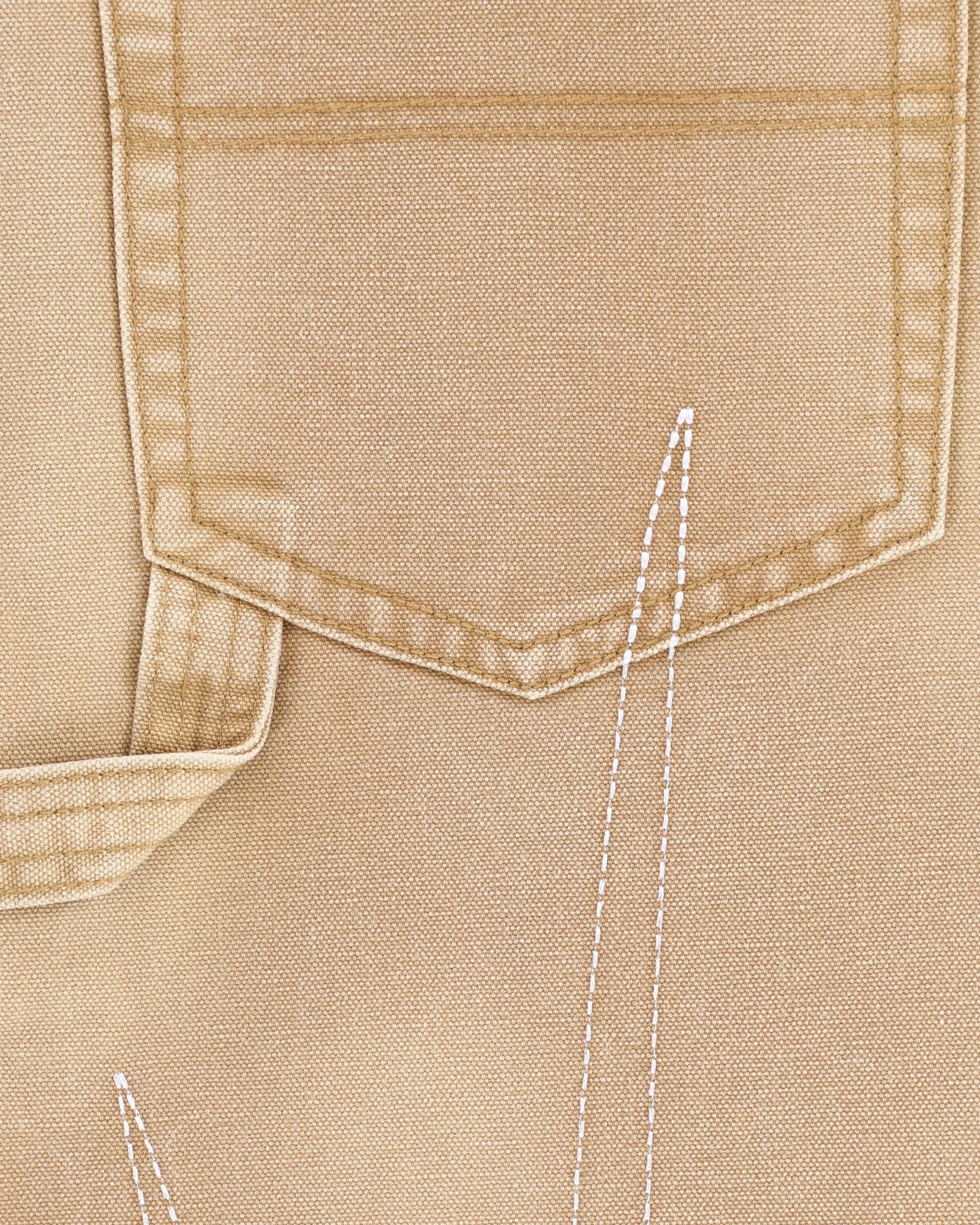 lakai-faded-wide-leg-carpenter-hose-khaki image 8