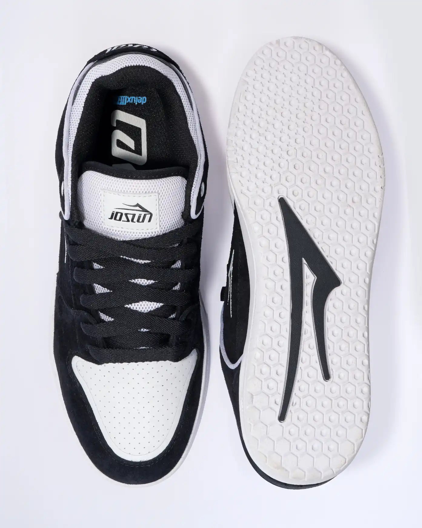 lakai-telford-low-chris-joslin-black-white-skate-schuh image 4