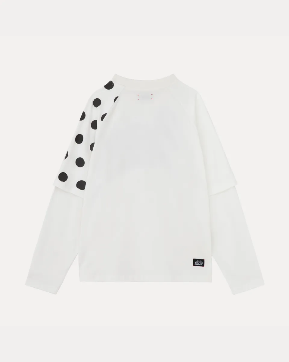 lakai-double-layer-raglan-longsleeve-white image 1