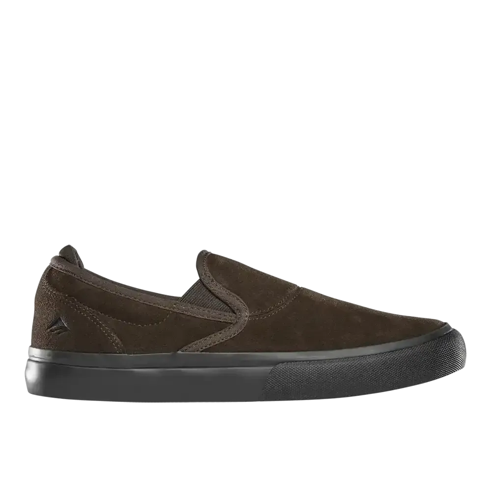 emerica-wino-g6-slip-on-skateschuh-braun-schwarz image 1