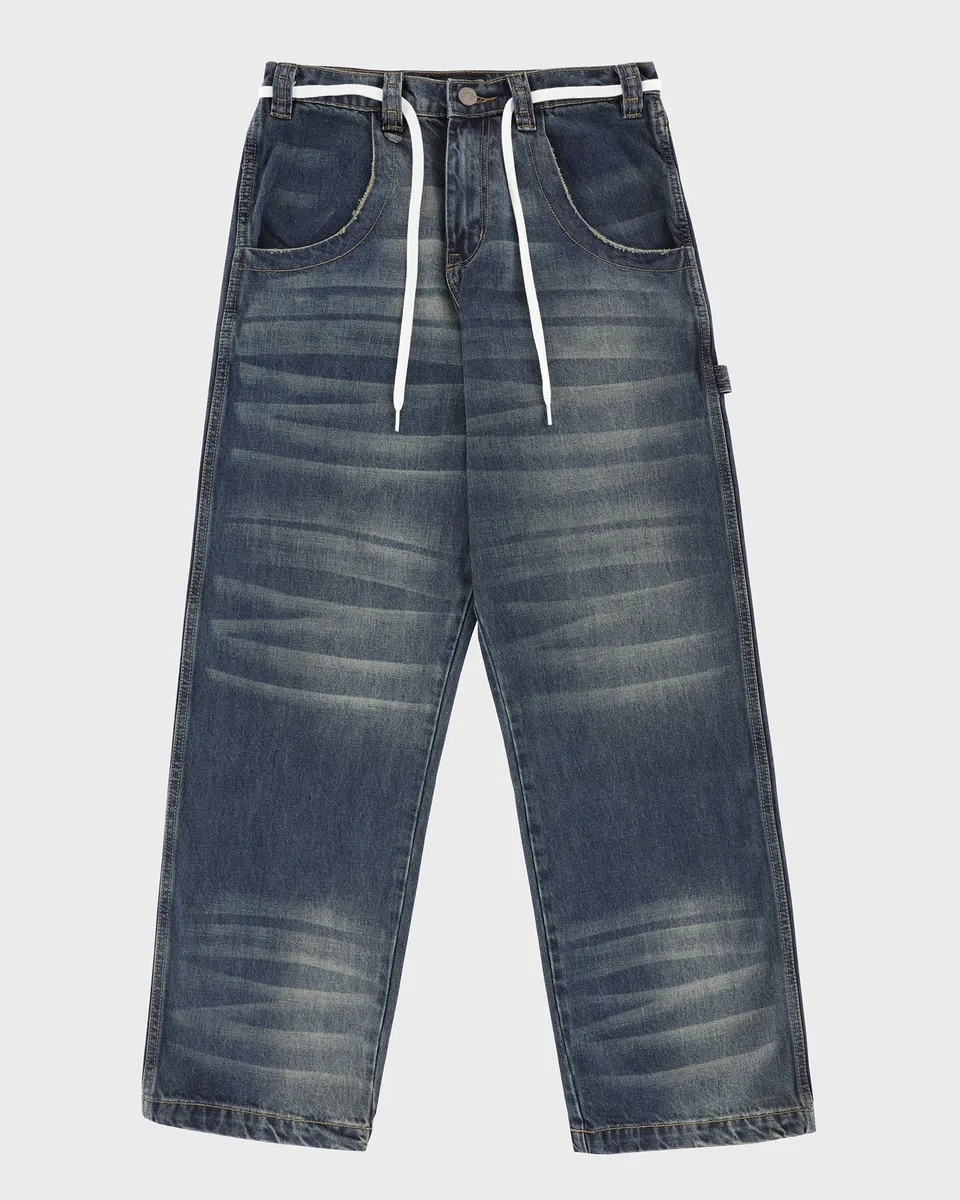 lakai-vintage-washed-wide-leg-denims-jeans-blue image 1