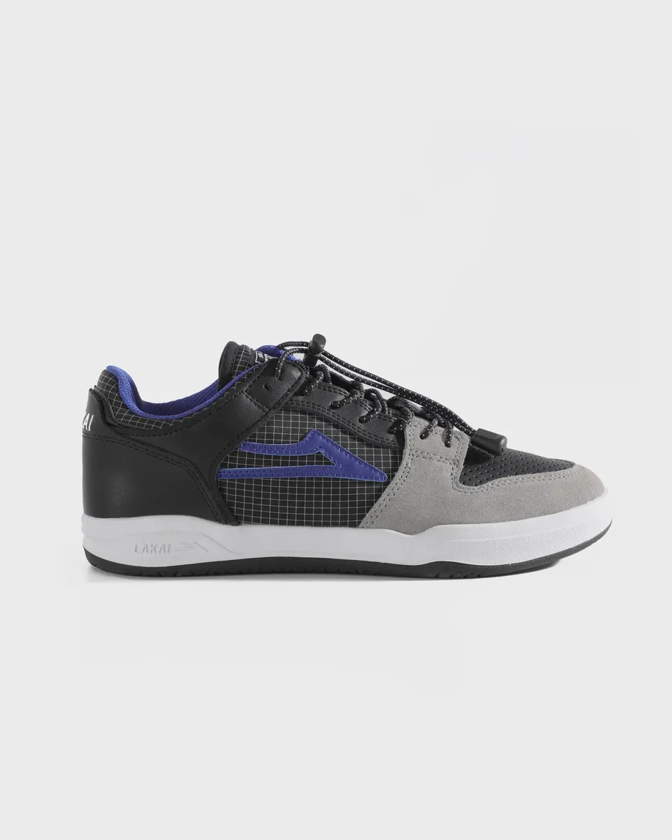 lakai-telford-low-skateschuh-black-tech-suede image 1