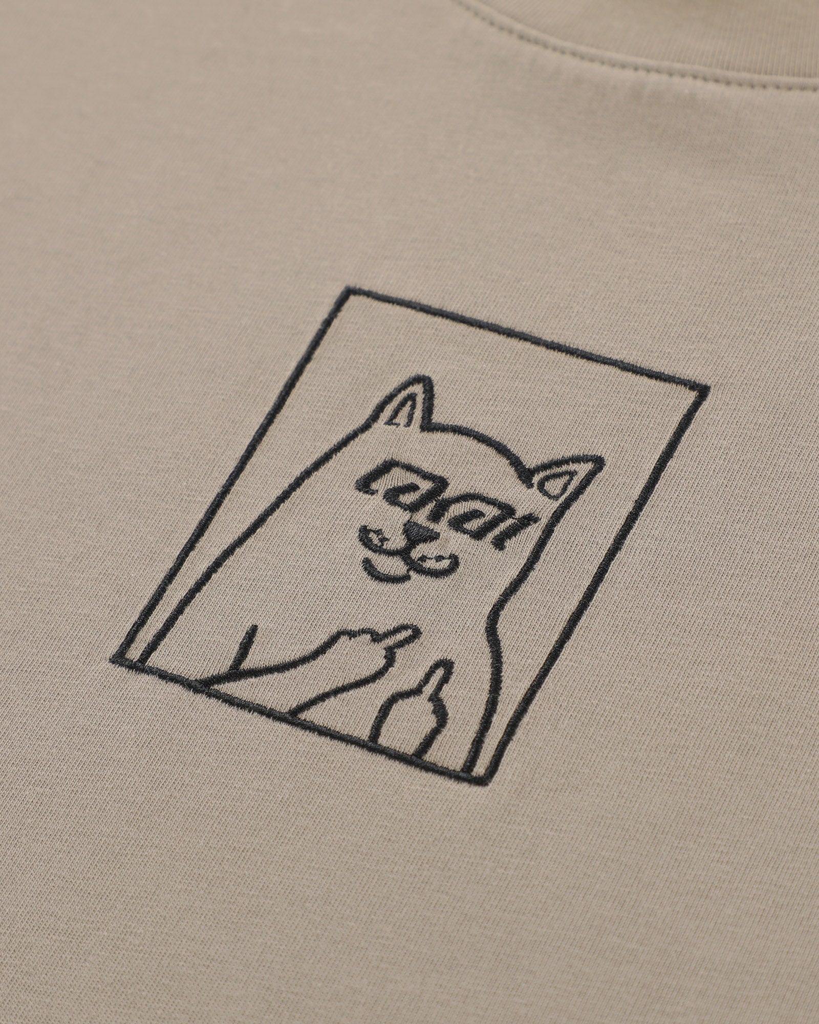 lakai-x-ripndip-lord-nerm-ss-tee-grau image 2