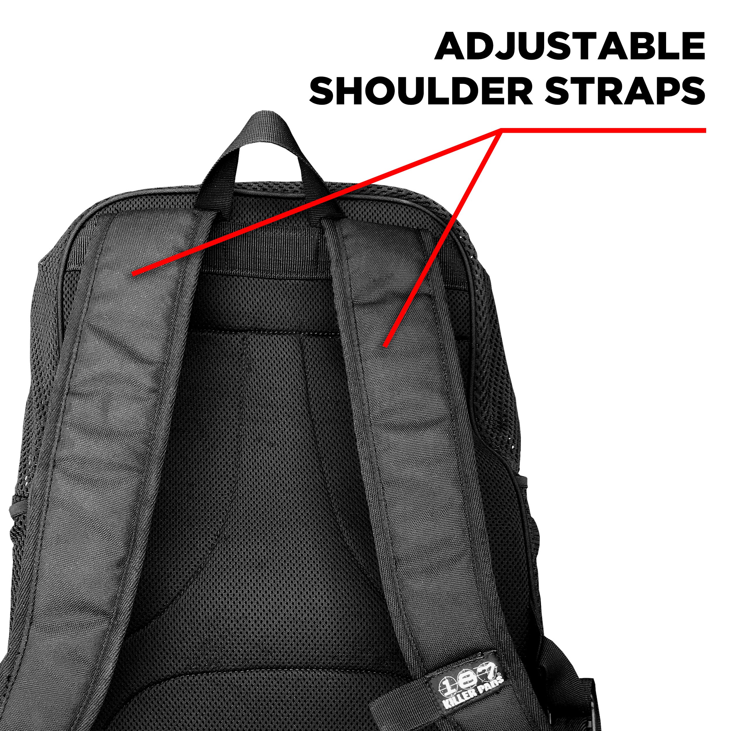 187-killer-pads-mesh-backpack-skate-rucksack image 5