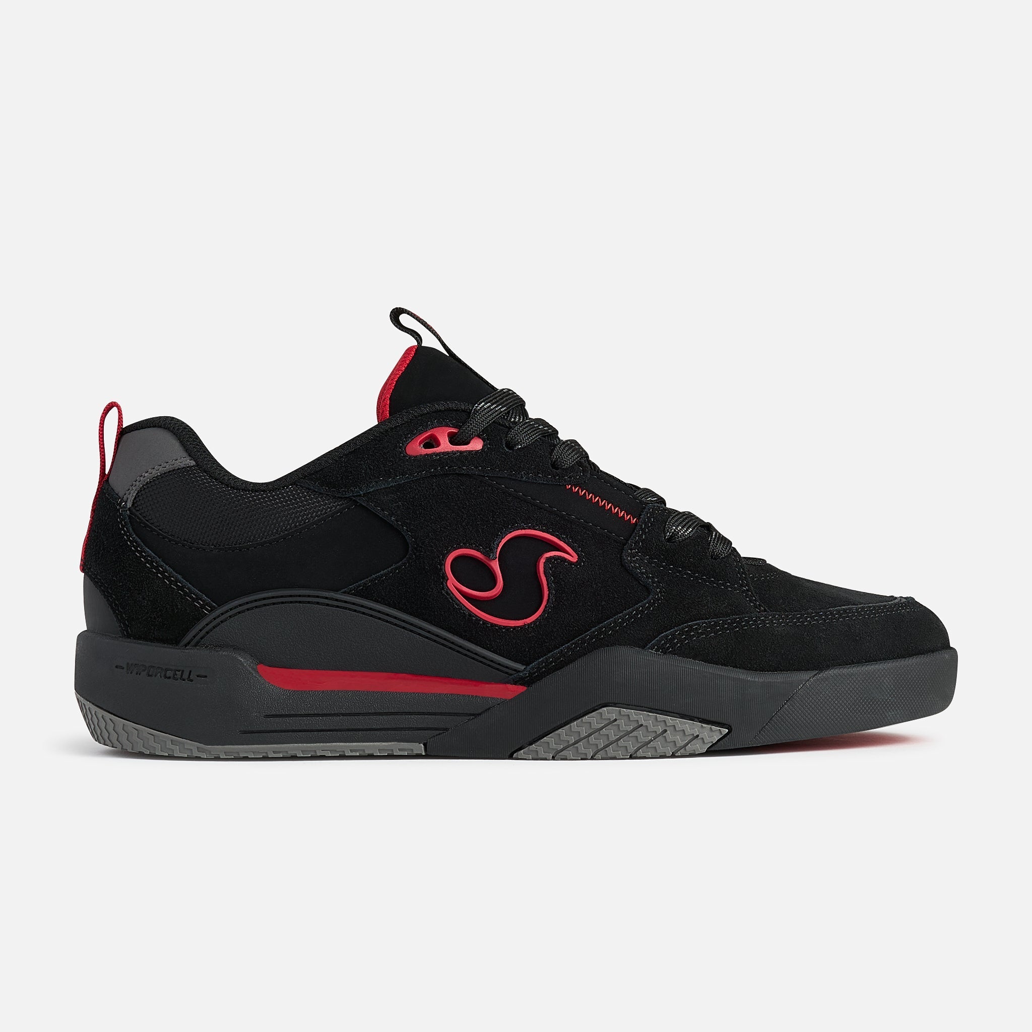 dvs-slot-skate-sneaker-schwarz-rot image 1