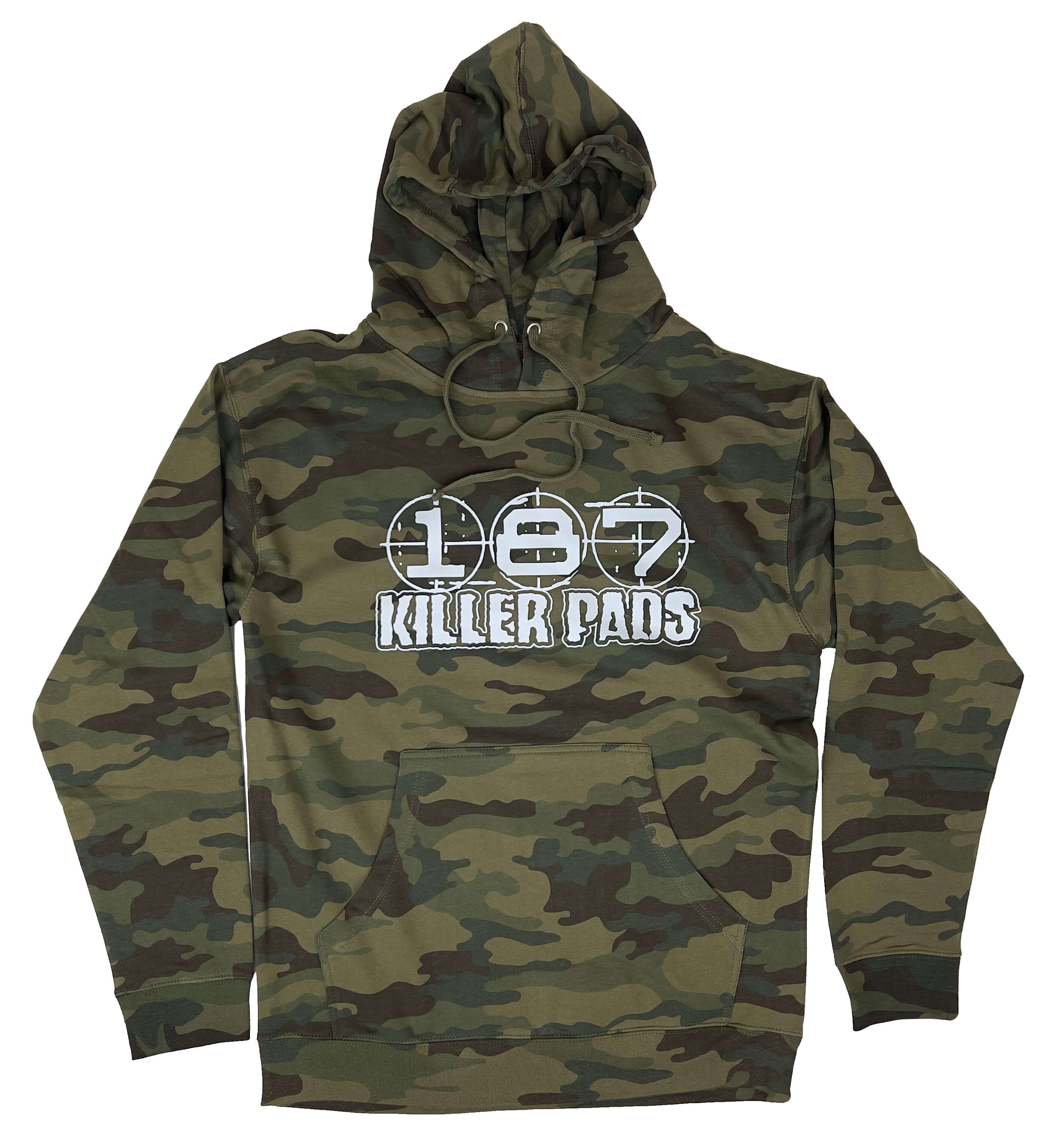 187-killer-pads-block-logo-hoodie-forest-camo image 1