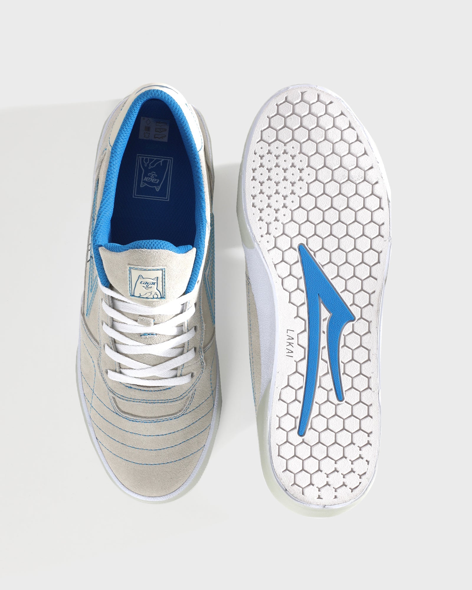 lakai-cambridge-lakai-x-ripndip-lord-nermal-grey-skate-sneaker image 4