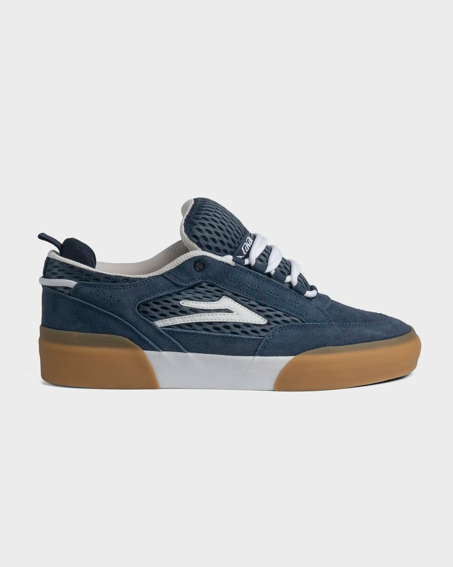 lakai-aran-navy-suede-white-gum image 1