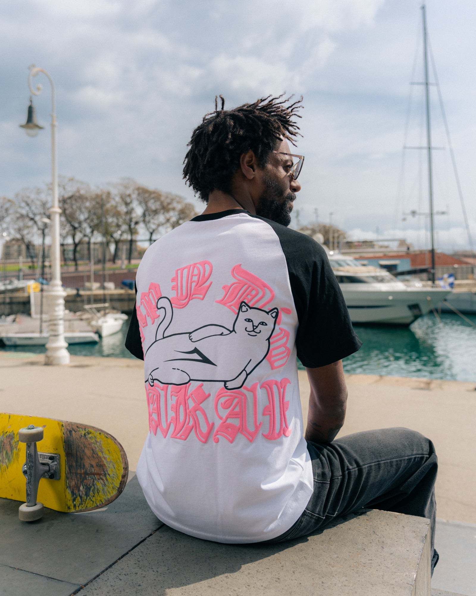 lakai-x-ripndip-raglan-ss-tee-t-shirt-white-black image 8