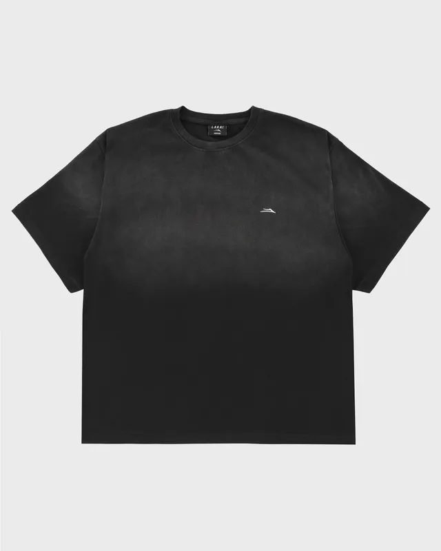 lakai-sunfaded-cropped-boxy-tee-t-shirt-black image 1