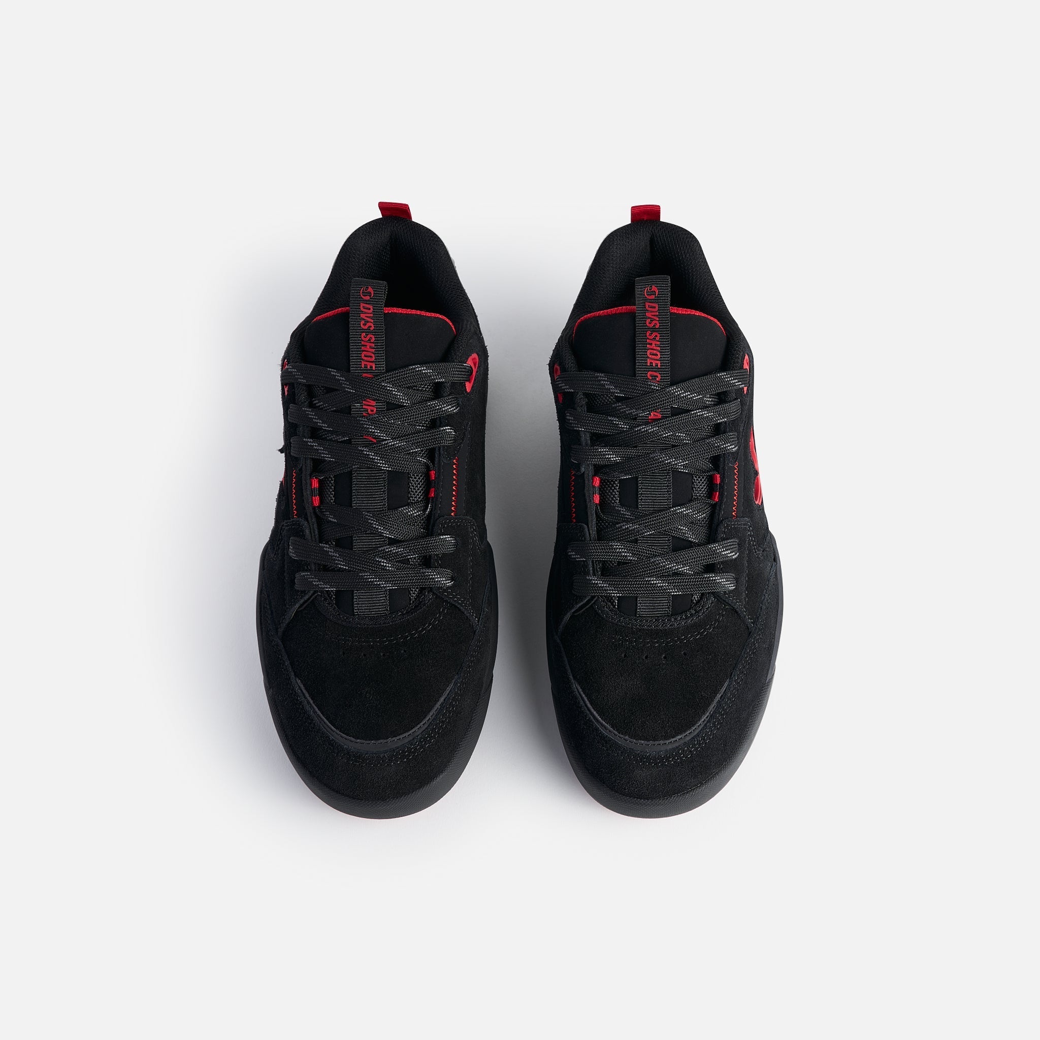 dvs-slot-skate-sneaker-schwarz-rot image 5