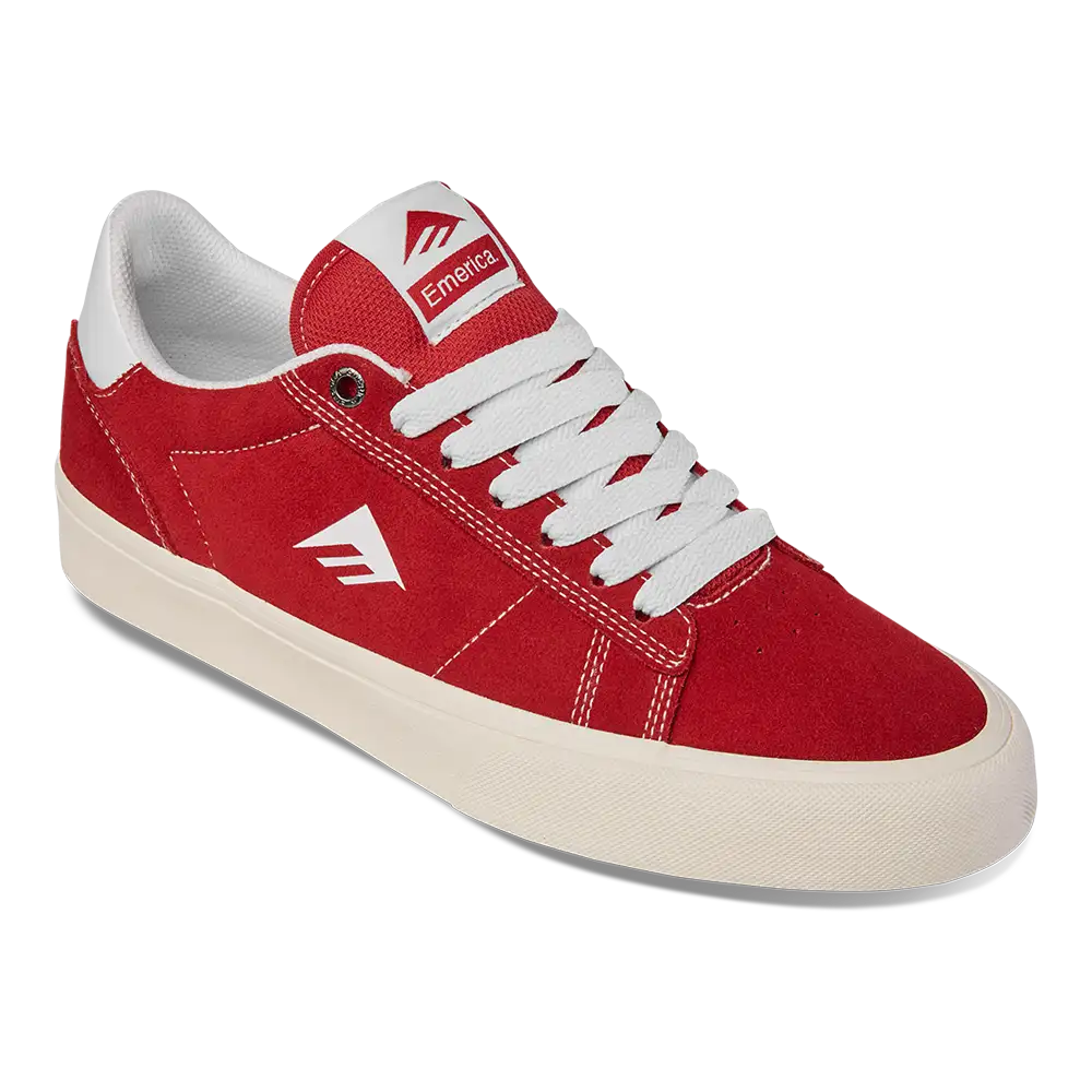 emerica-moca-lowtop-skateschuh-rot-suede image 5