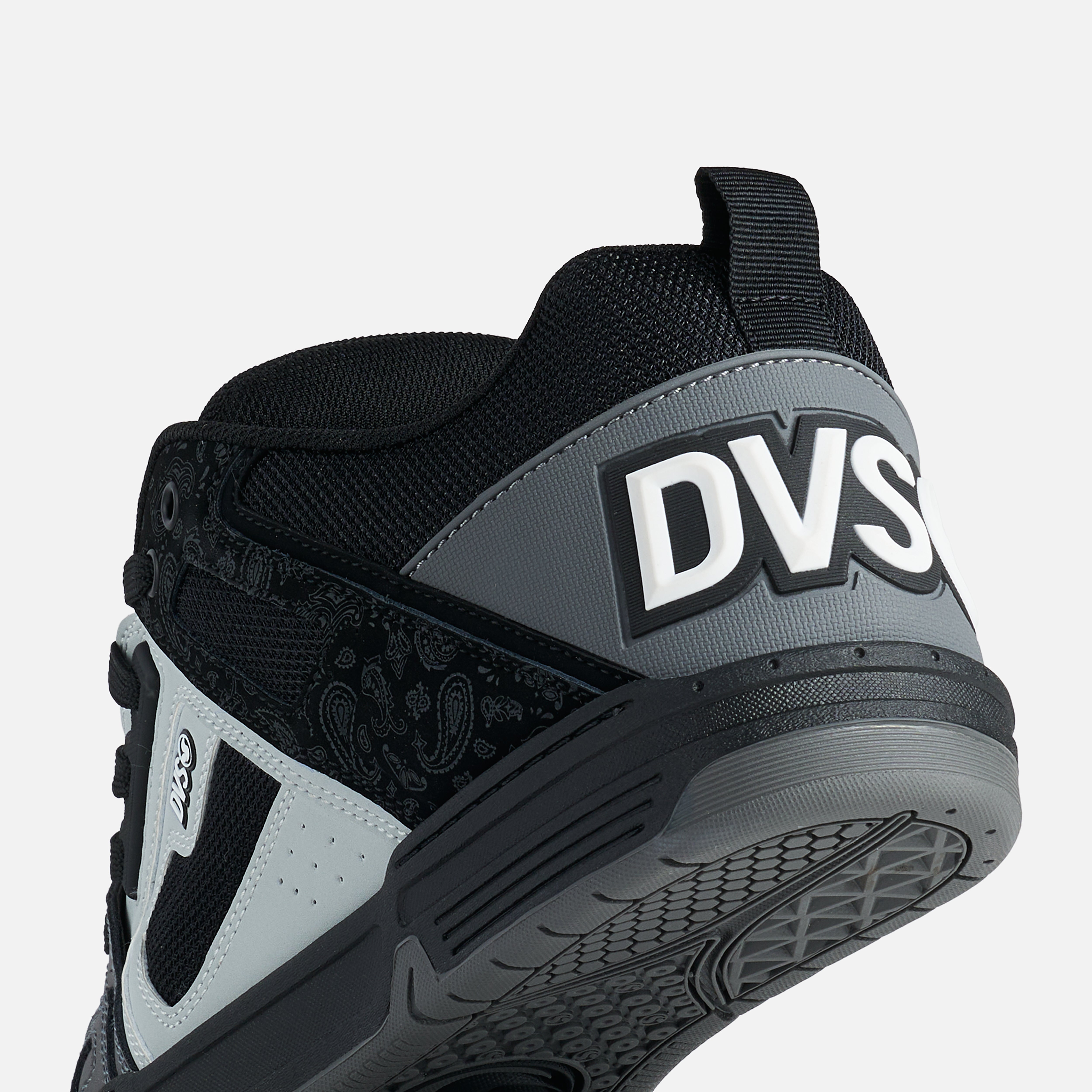 dvs-comanche-skateschuh-herren-schwarz-grau image 2