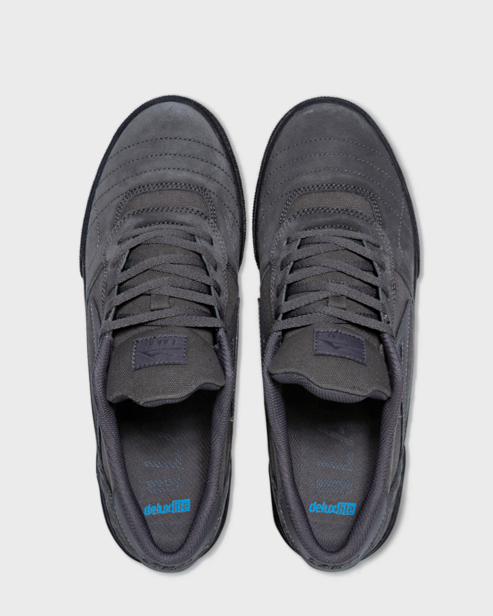 lakai-cambridge-skateschuh-charcoal-suede image 3