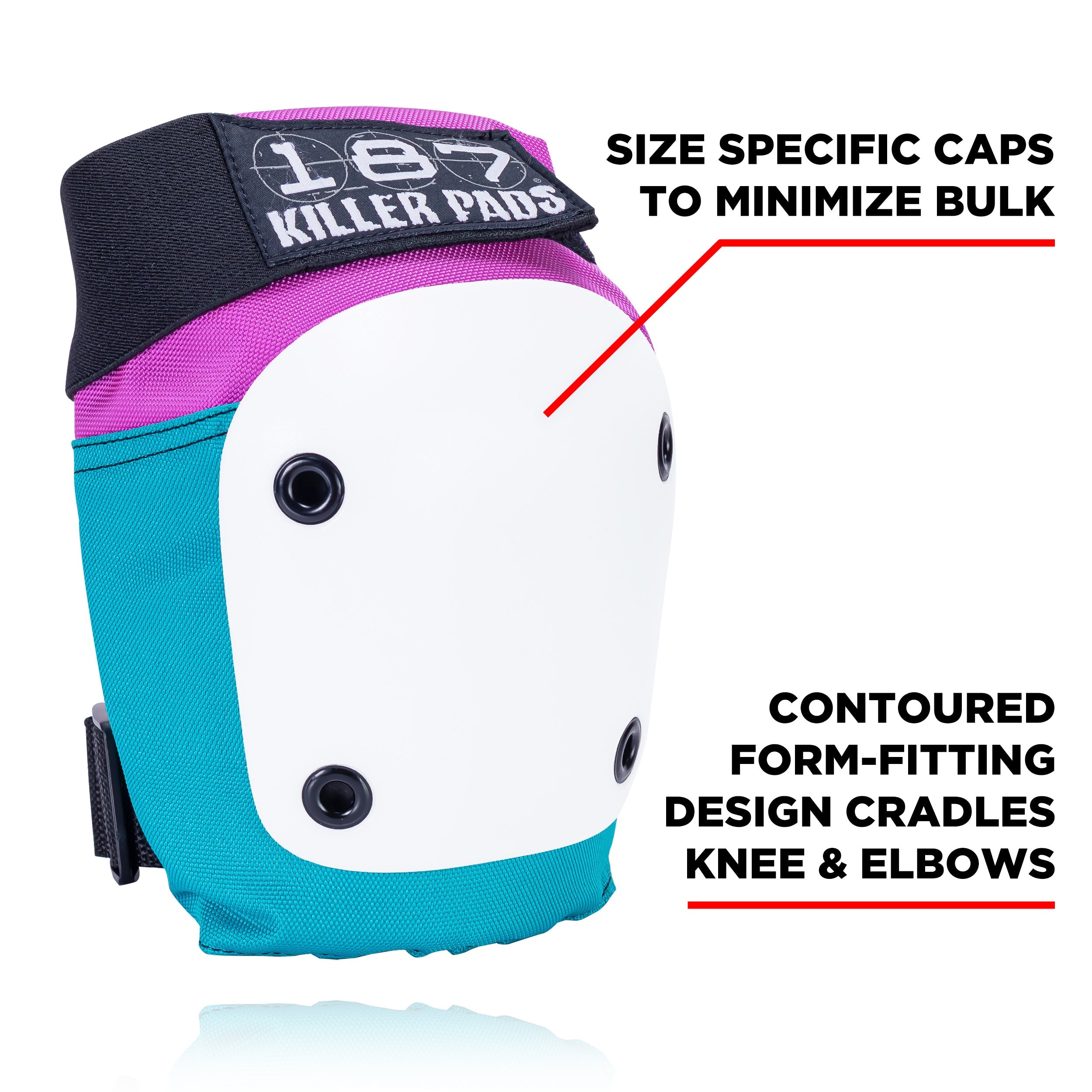 187-killer-pads-six-pack-pad-set-pink-teal image 2