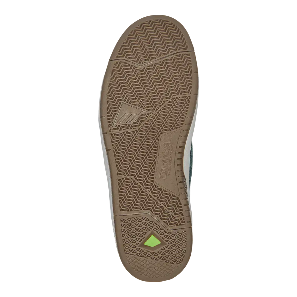 emerica-ksl-iii-pro-skate-schuh-hunter-green-hairy-suede image 4