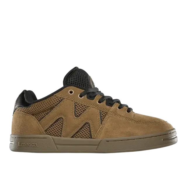 emerica-og-1-skateschuh-late-90s-cupsole-sneaker-in-brown-black-gum image 1