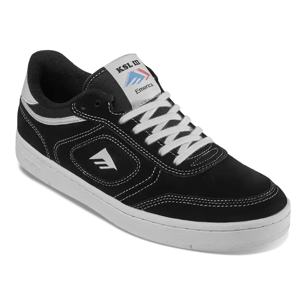 emerica-ksl-iii-core-exclusive-skate-schuh-black-white image 4