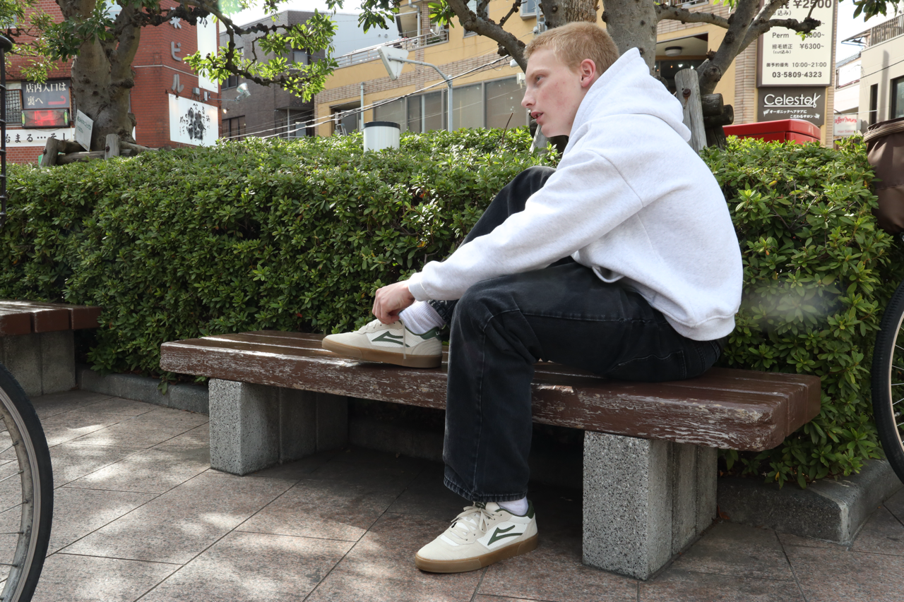 lakai-cambridge-cream-suede-vulc-skate-schuh image 7