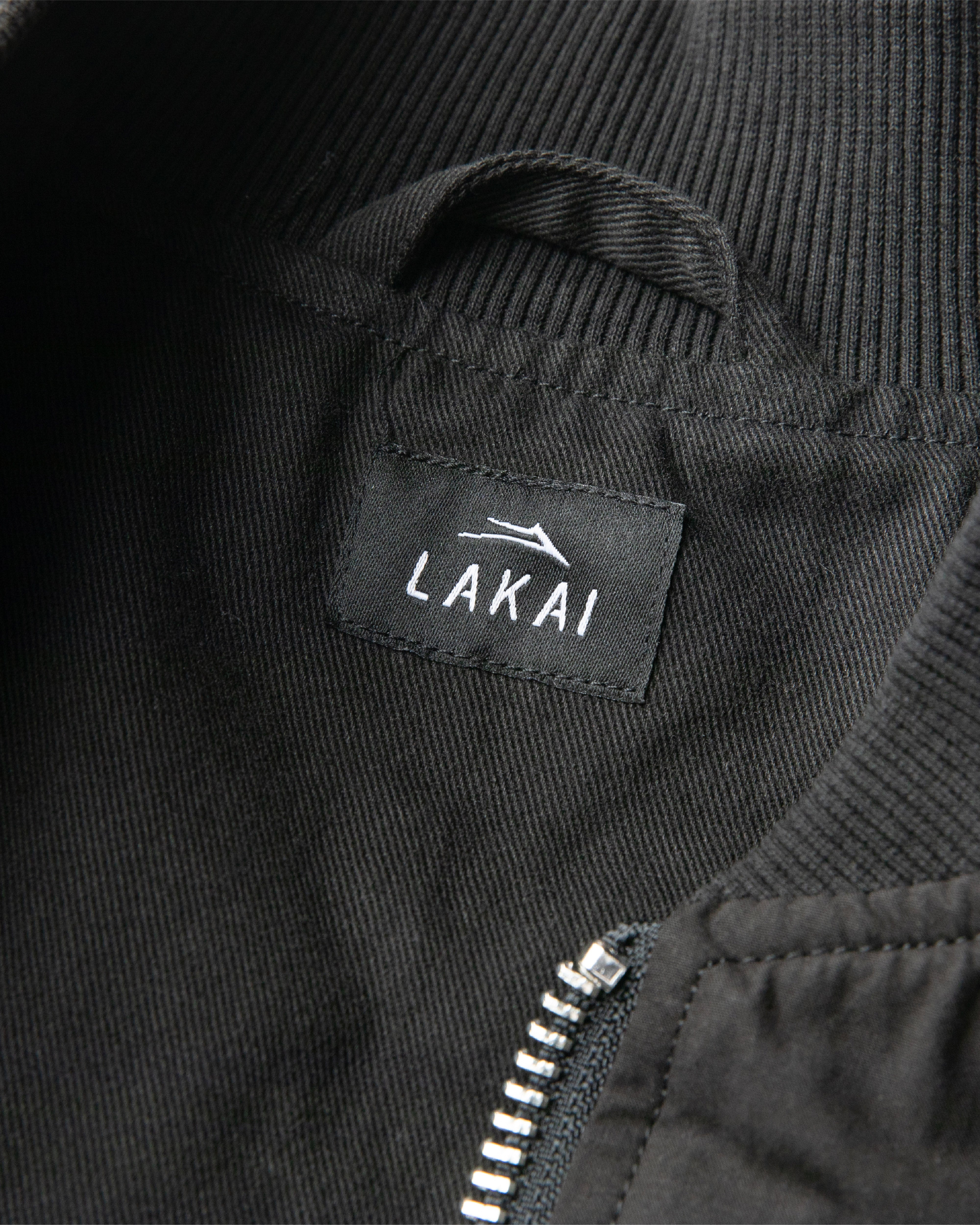 lakai-slashed-zip-bomber-jacke-black image 4