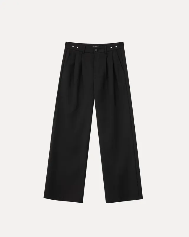 lakai-wide-leg-trousers-hose-black image 1