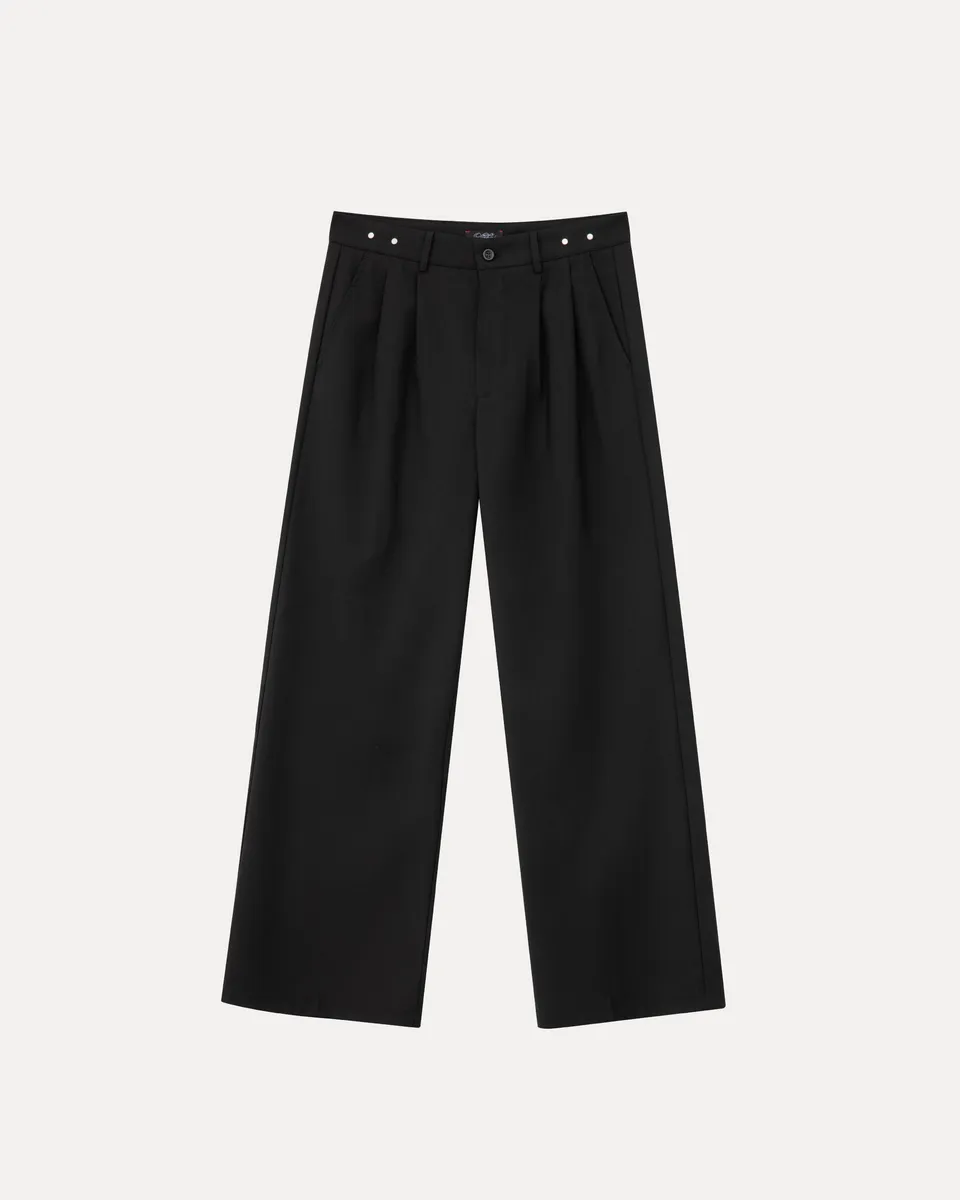 lakai-wide-leg-trousers-hose-black image 1