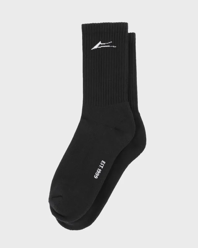 lakai-everyday-flare-midcalf-socks-black image 1