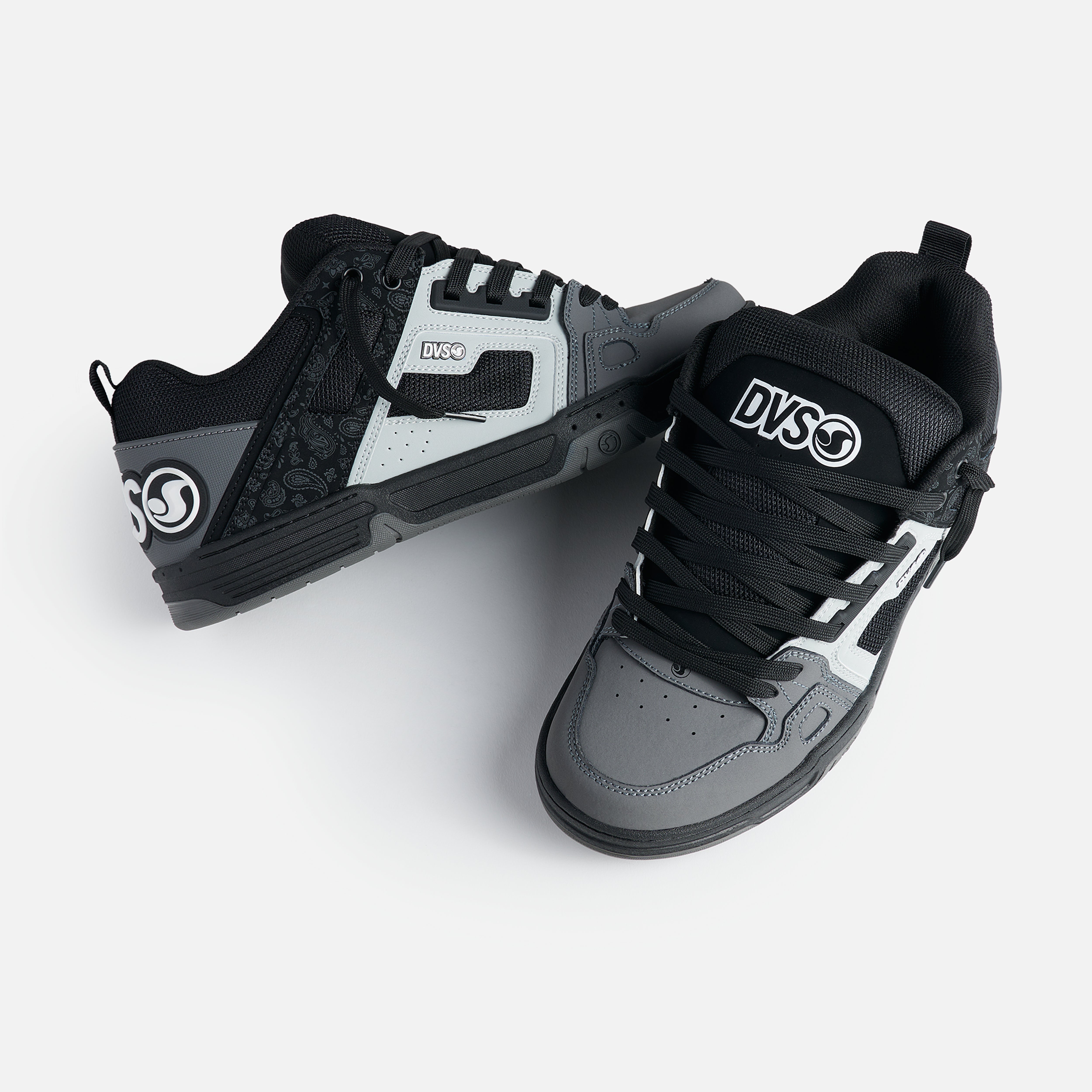 dvs-comanche-skateschuh-herren-schwarz-grau image 3