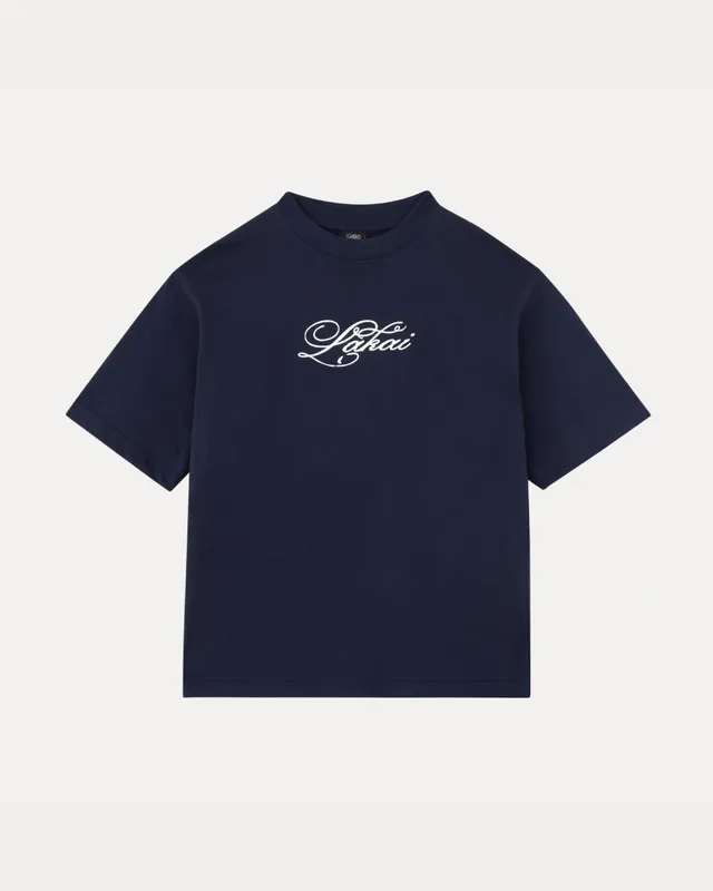lakai-oversized-signature-tee-navy-blau image 1