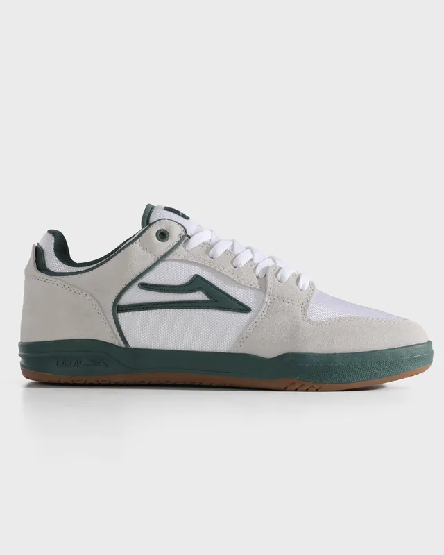 lakai-telford-low-elite-white-suede-cordura-spruce image 1