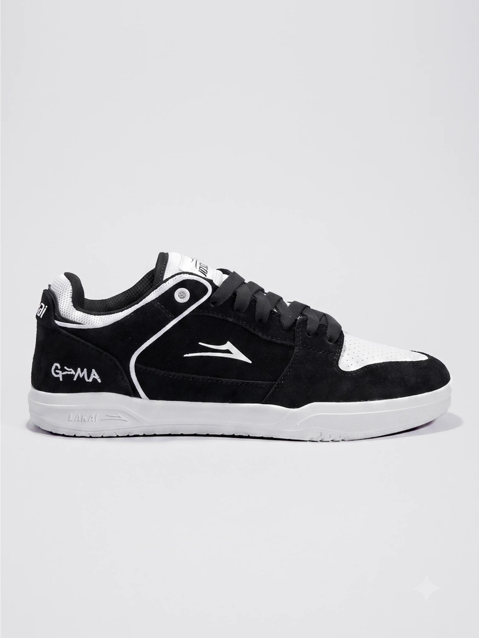 lakai-telford-low-chris-joslin-black-white-skate-schuh image 1