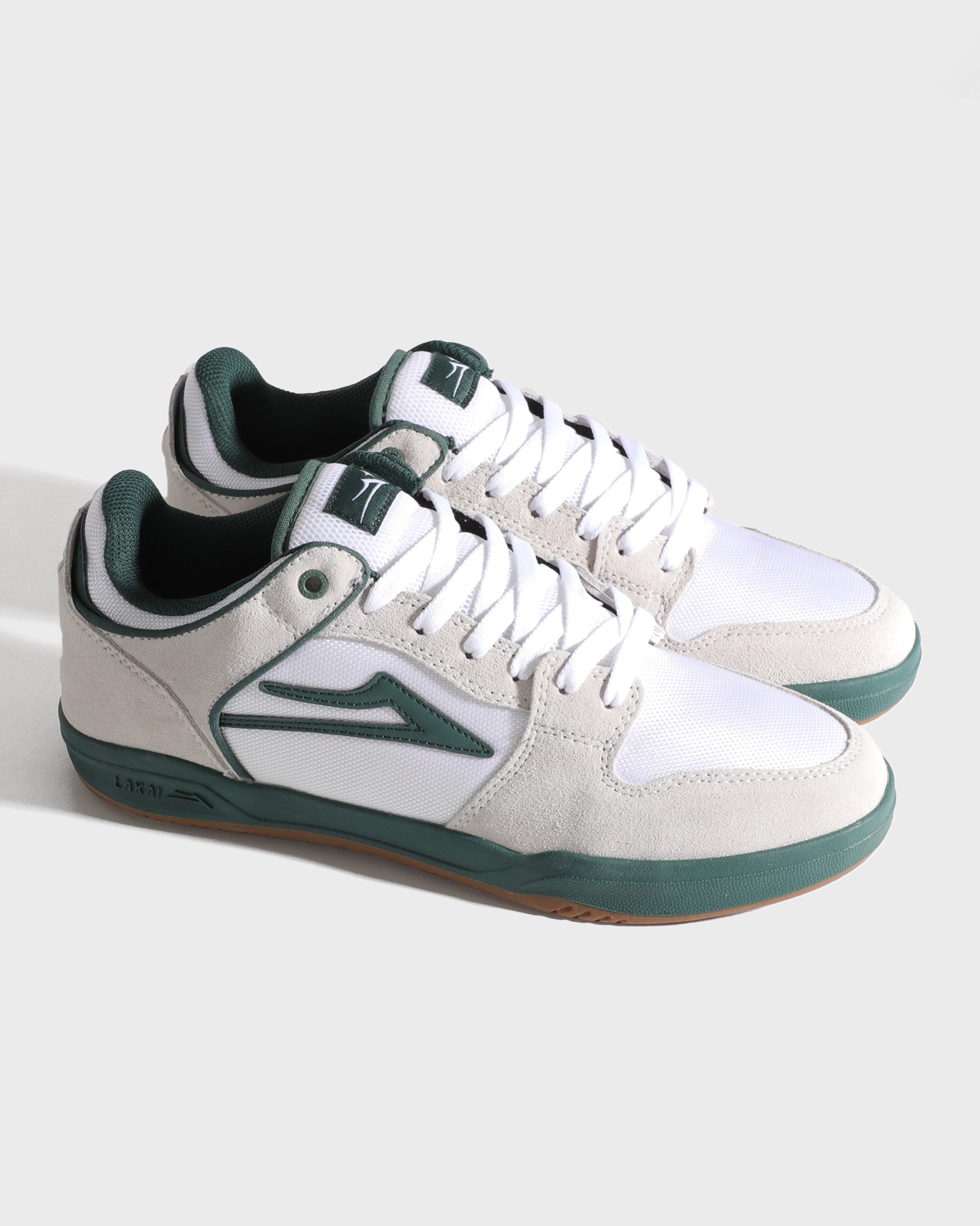 lakai-telford-low-elite-white-suede-cordura-spruce image 2