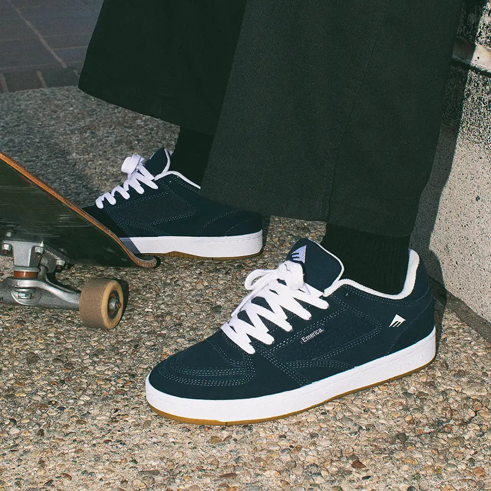 emerica-mute-skateschuh-black-white-gum-herren image 5