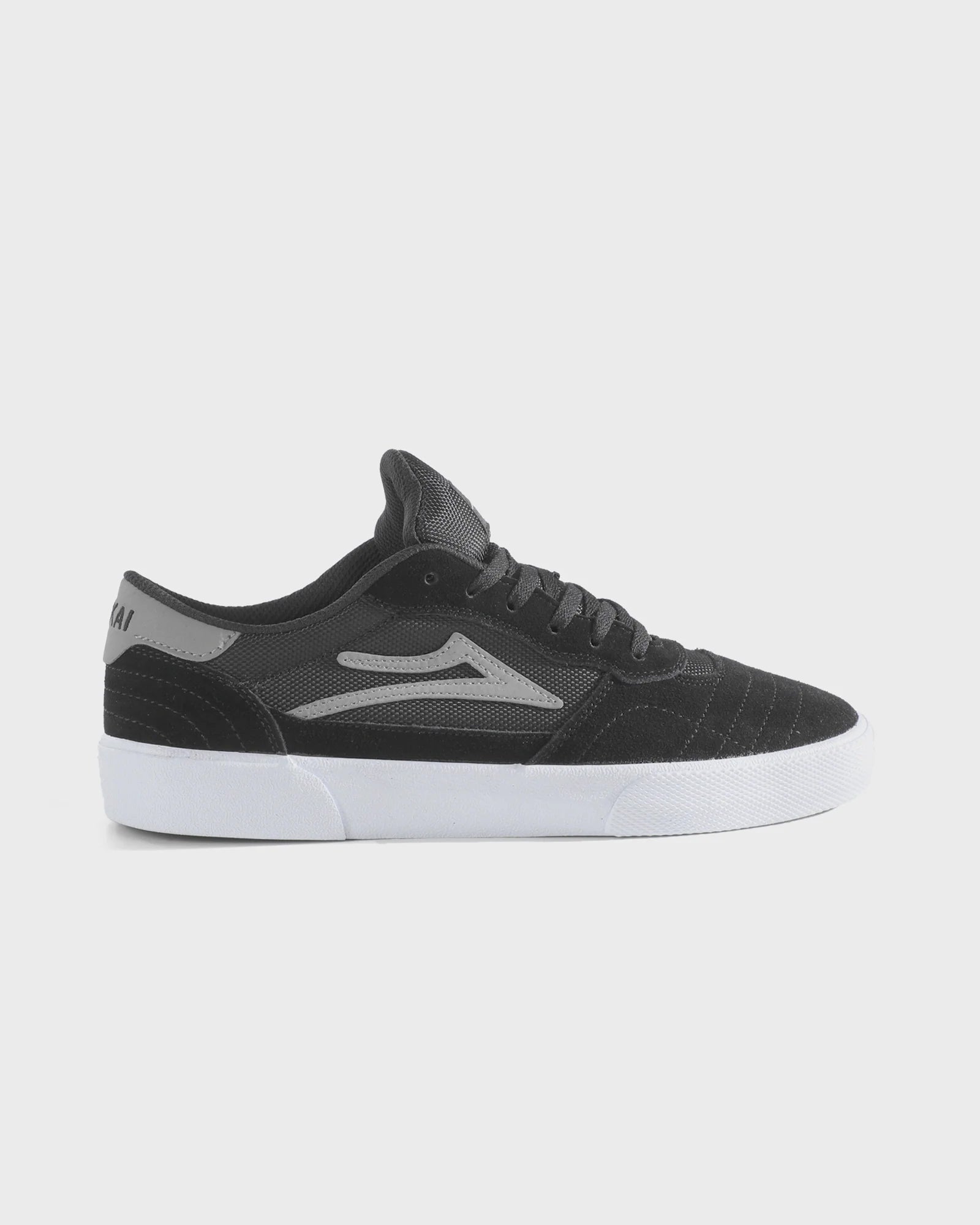 lakai-cambridge-skate-schuhe-black-grey-suede image 1