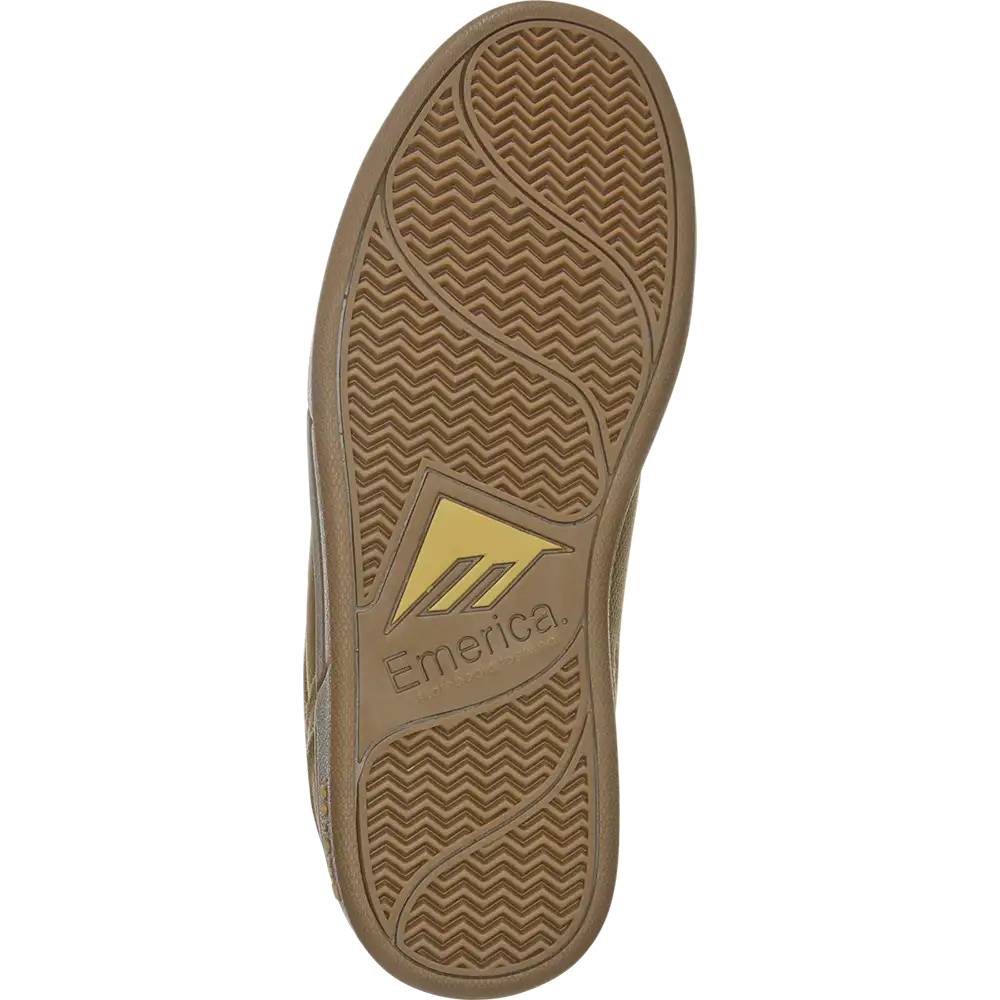emerica-heritic-skateschuh-braun-gum-mit-tpr-zehenkappe-und-cupsole image 3