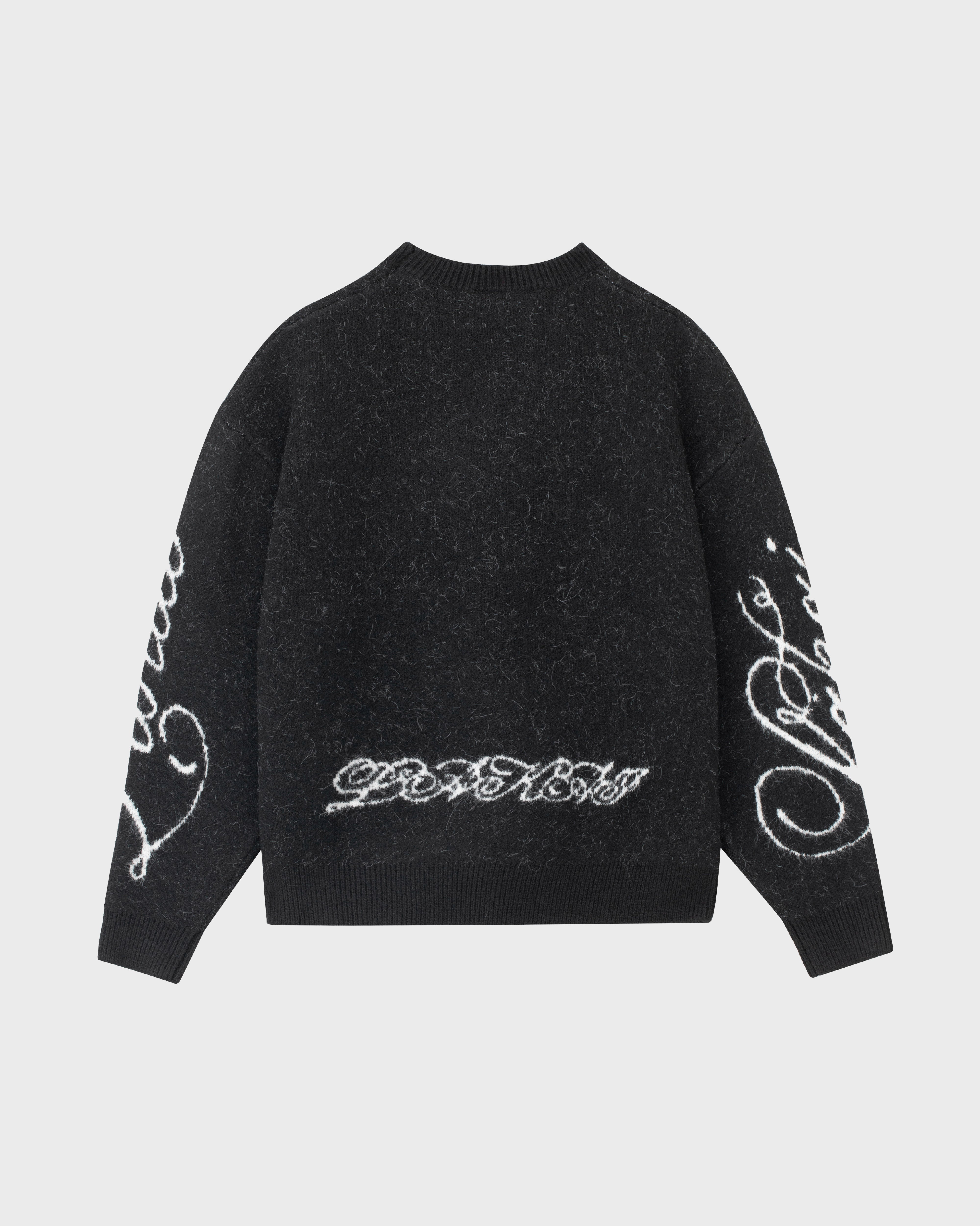 lakai-cerberus-brushed-acrylic-sweater-schwarz-pullover image 2